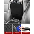 thumbnail image 6 of KBH Car Armrest Covers for Hyundai Tucson 2017-2021, Middle Console Lid Pad Protector for Tucson Accessories Interior, 6 of 7