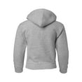 thumbnail image 3 of Gildan - Heavy Blend Youth Full-Zip Hooded Sweatshirt - 18600B - Sport Grey, 3 of 3