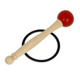 thumbnail image 1 of Palos De Golpe De Tazón De Música Buddha Sound Bowl Knock Stick Agarre cómodo Crystal Bowl Stick (Rojo) Likrtyny Para Estrenar, 1 of 9