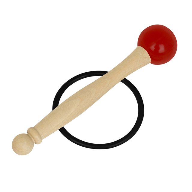 Palos De Golpe De Tazón De Música Buddha Sound Bowl Knock Stick Agarre cómodo Crystal Bowl Stick (Rojo) Likrtyny Para Estrenar