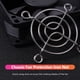thumbnail image 2 of 5pcs PC Case Fan Grills Computer Cooling Fan Finger Guard Protector (50mm), 2 of 7