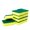 yellow 10pcs, variant on Kitchen Cleaning Sponges Eco Non-Scratch for Dish, Scrub Sponges, Cleaning Scrub Sponge, Stink Free Sponge, Effortless Cleaning Eco Scrub Pads for Dishes, Pots, Pans