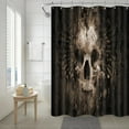 thumbnail image 2 of Greyghost Halloween Shower Curtain Decoration Horror Decoration Bathroom Props Blood Hand Pattern, 2 of 6