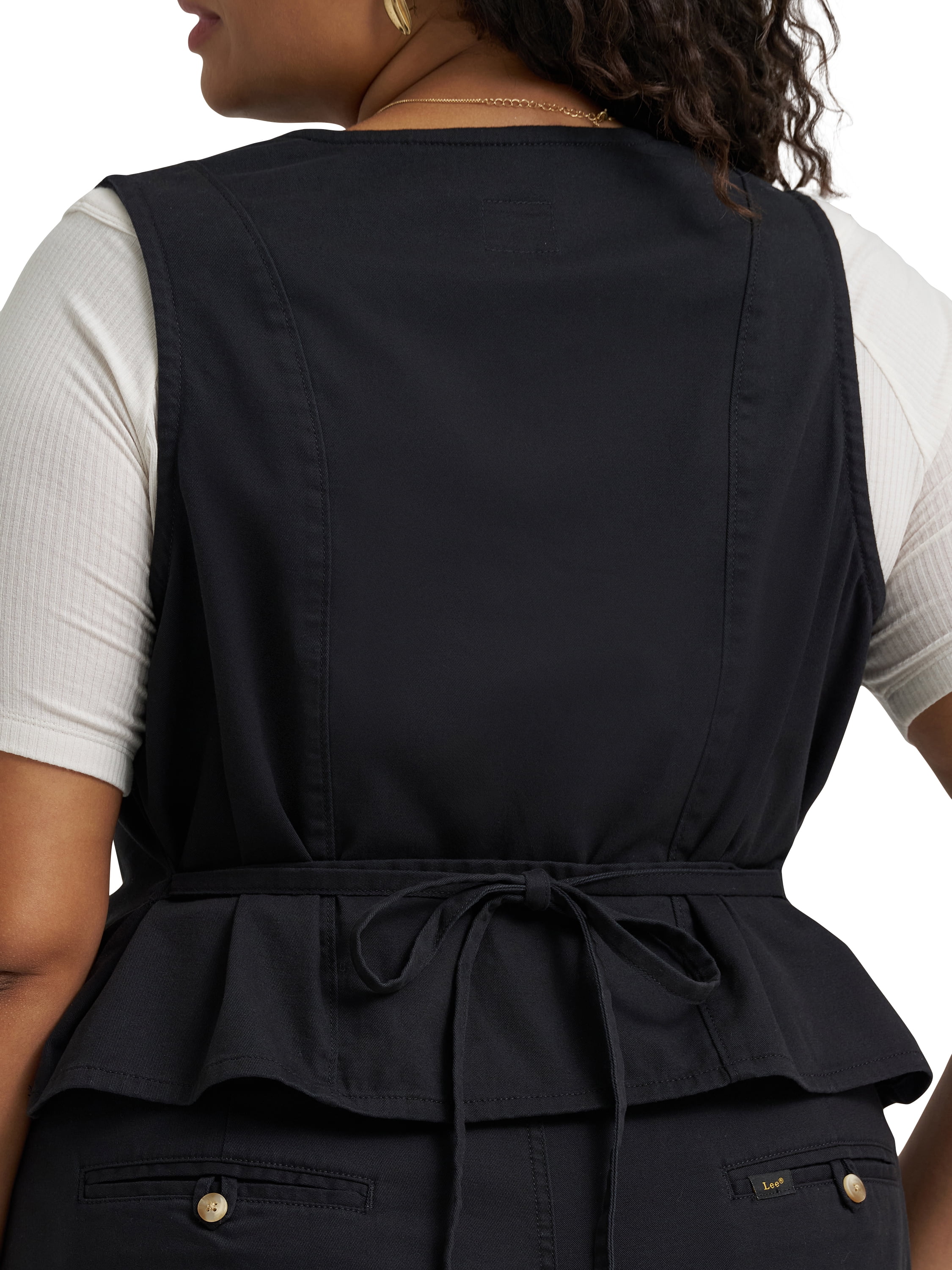 Lee® Women's Plus Heritage Sleeveless Tie Vest, Sizes 0X-4X
