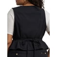 thumbnail image 6 of Lee® Women's Plus Heritage Sleeveless Tie Vest, Sizes 0X-4X, 6 of 7