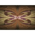 thumbnail image 1 of Ahgly Company Machine Washable Indoor Rectangle Transitional Light Brown Area Rugs, 8' x 10', 1 of 7
