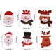 thumbnail image 4 of Soporte para cubiertos de Navidad, nuevo Papá Noel, muñeco de nieve, alce, múltiples estilos, tenedor, cuchara, bolsas, regalo, cubiertos, Kits de decoración para fiestas cara larga/muñeco de nieve Naiovety HA070140-05B, 4 of 6