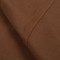 thumbnail image 3 of Super Soft 1800 Count Microfiber Flat Sheet, Durable and Anti-fading Bed Top Sheet with Hem, Queen, 102 x 90 Inches, Coffee, 3 of 5