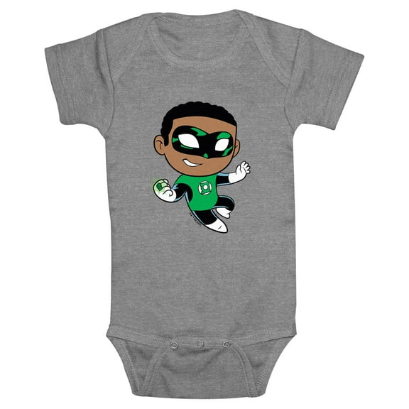 Infant's DC Super Friends Green Lantern John Stewart Bodysuit