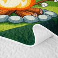 thumbnail image 5 of Catabedysis Night Camping Quilt Full,Campfire Camper Print Full Bedspread Sets For Boys,Multicolor,3Pcs, 5 of 7