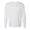 White, variant on Comfortwash by Hanes B35400004 Garment-Dyed Long Sleeve T-Shirt With a Pocket, White - Medium
