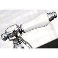 thumbnail image 4 of Kingston Brass KB1791BPLBS Bel-Air Double-Handle Widespread Kitchen Faucet with Brass Sprayer in Polished Chrome, 4 of 8