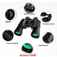 thumbnail image 4 of Binoculares VAK 20x50A Ahulados Agua Alcance 10 KM con Protectores y Funda, 4 of 5