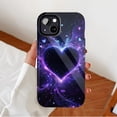 thumbnail image 2 of Magical Heart Wings Galaxy iPhone Case for Couples Valentines Day Gift Compatible with iPhone 11/12/13/14/15/16 (Pro Max/Plus) Durable Protective Shimmering Details, 2 of 9