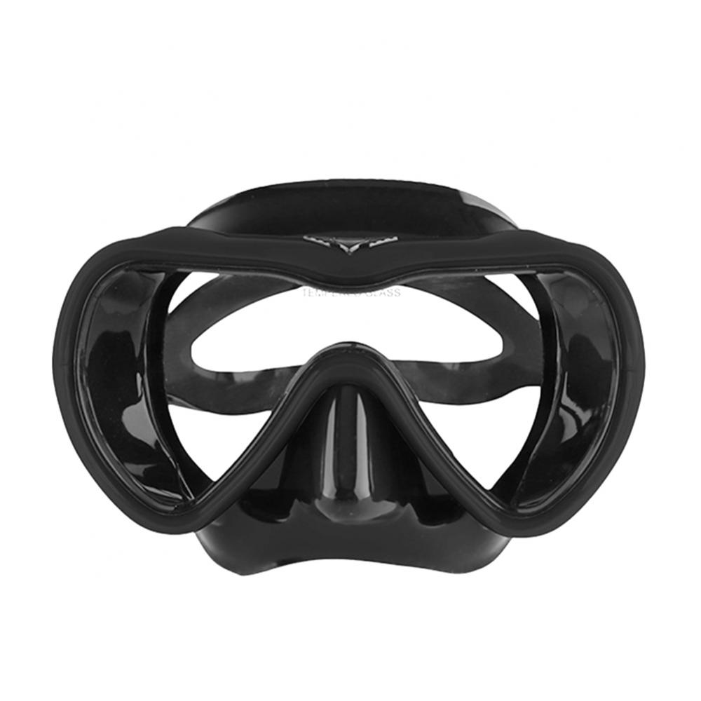 Diving Mask Snorkeling Gear Kids Adult Snorkel Mask Dive Goggles Silicone Swim Glasses with Nose