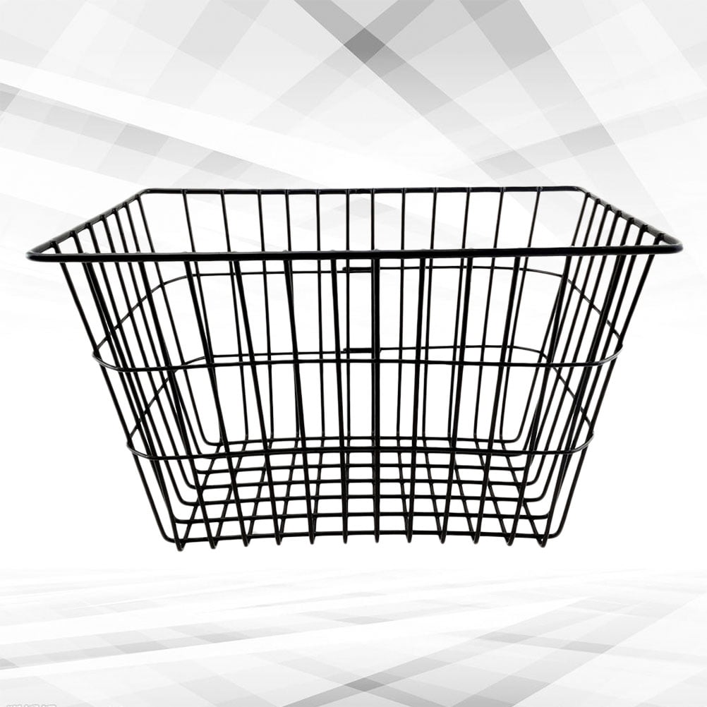 TAILTOSS Black Hanging Basket Bike Storage Basket with Easy Attachment