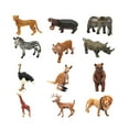 thumbnail image 2 of 12 figuras de animales de vida silvestre, juguete educativo, regalos para niños y niñas, figuras de animales de zoológico para proyectos escolares,, 2 of 8