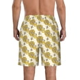thumbnail image 3 of Naloa Cartoon Honey Pot Bee Sunflower Men's Beach Shorts, Surfing shorts, Swim trunks, Quick Dry Swim Trunks for Surfing Beach Fun - Medium, 3 of 9