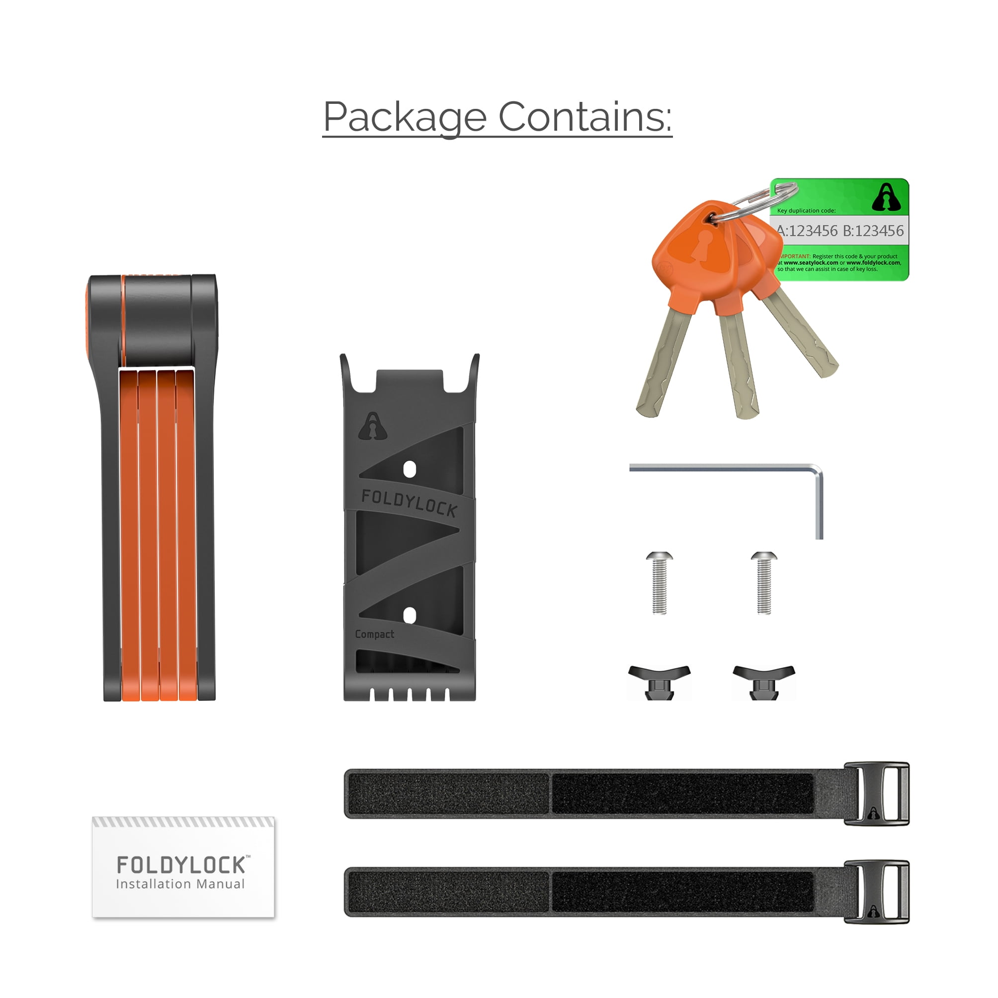 foldylock compact orange