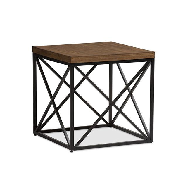 Urban Designs 370130 Holden Vintage Industrial Antique Bronze End Table
