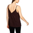 thumbnail image 2 of 1.STATE Womens Fringed Cami Tank Top, Red, Small, 2 of 2