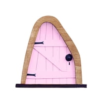 Enchanted Mini Fairy Door for Tree - 3D Handcrafted Fairy Garden Accessory, Whimsical Tiny House Door for Bonsai, Terrariums & Outdoor Fairy Tale Decor