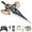 Black Gold, variant on Flying Sword Rc Glider, Remote Flying Sword,2026 New 3-Speed Control Rc Controlled with Autopilot & Gyro Stabilizer,for Flying Sword Gifts Lovers (Black Gold)