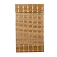 thumbnail image 2 of THY COLLECTIBLES Cordless Bamboo Roman Window Blind Sun Shade, Light Filtering Roman Shades with 8" Valance - Tan Bamboo (W44 x L64), 2 of 4
