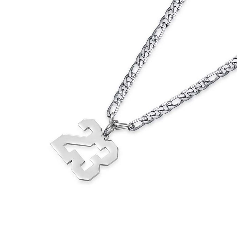 Personalised 2024 number necklace