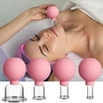 thumbnail image 2 of 4PCS Rubber Health Care Body Cup Vacuum Cupping Suction Cup Simple And Portable Household Cupping Set Cupping Tool, 2 of 8