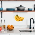 thumbnail image 5 of Banana Hanger Hook Heavy Duty Iron Kitchen Storage Hook Screw-in Wall Mount Organizer Under Cabinet Fruit Holder Single Piece, 5 of 6