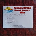 Beef Heart Mix--Freeze Dried for Discus, Cichlids, All Tropical Fish ...
