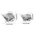 thumbnail image 5 of Stainless Grill Folding Fire Pit Foldable BBQ Fire Pit Practical Campfire Pit, 5 of 6