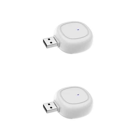 Repelente de mosquitos ultrasónico Matsuzay 360 ° Accesorios interiores Oficina Hotel Blanco 2Conjunto