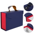 thumbnail image 2 of Gift Box with Handle Party Festival Gift Box Wedding Gift Box Present Packaging Box, 2 of 9