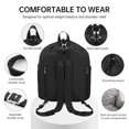 thumbnail image 5 of HAWEE Drawstring Backpack Sports Gym Bag Water Resistant String Bag Cinch Sackpack with Zipper Pocket for Shopping Sport Yoga, 5 of 7