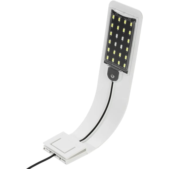 PEACNNG 10W Ultra-thin Aquarium LED Light Ultra Bright Clip-on Lighting Lamp 24 LEDs for Aquarium Fish Tank