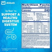 PediaSure Grow & Gain with Fiber & Immune Support, Vanilla, 8-fl-oz Bottle, Pack of 24