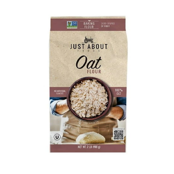 Harina Just About Foods de avena 908 g