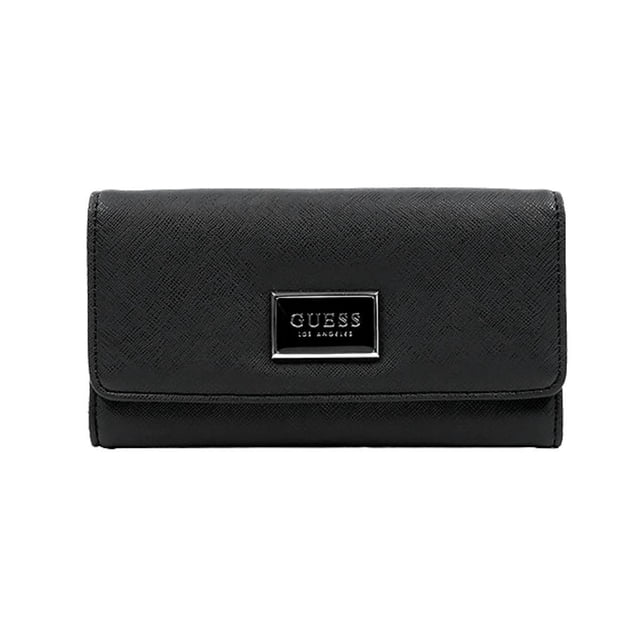 Cartera Guess Piel Sintética para Mujer 19x10x3cm Negro Guess Liso