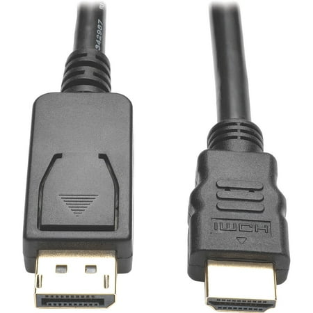 UPC: 0037332192066 | DisplayPort 1.2 to HDMI Active Adapter Cable  DP with Latches to HDMI (M/M)  UHD 4K x 2K/1080p  6 ft.
