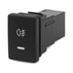 thumbnail image 1 of DC 12V Interruptor Basculante 5 Pines para Faro Antiniebla de Vehículo On-Off Negro, 1 of 1