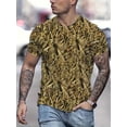 thumbnail image 2 of Men's 3D Grass Camouflage Printed T-Shirt - Comfort, Short Sleeve, Summer Exterior - Extra Large, 2 of 5