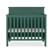 Dream On Me Ava 4-in-1 Convertible Mini Crib, Pebble Grey