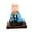 Blue, variant on Solar Powered Toy Buddhist Dance Swing Model Toy Dashboard Car Desk Ornament , Blue, 7x7x9cm
