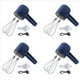 thumbnail image 1 of 4X Batidora de Mano Inalámbrica Batidor Eléctrico de Doble Varilla Mezclador Eléctrico de Mano Recargable por USB Batidor de Huevos de 3 Velocidades para Hornear, 1 of 5