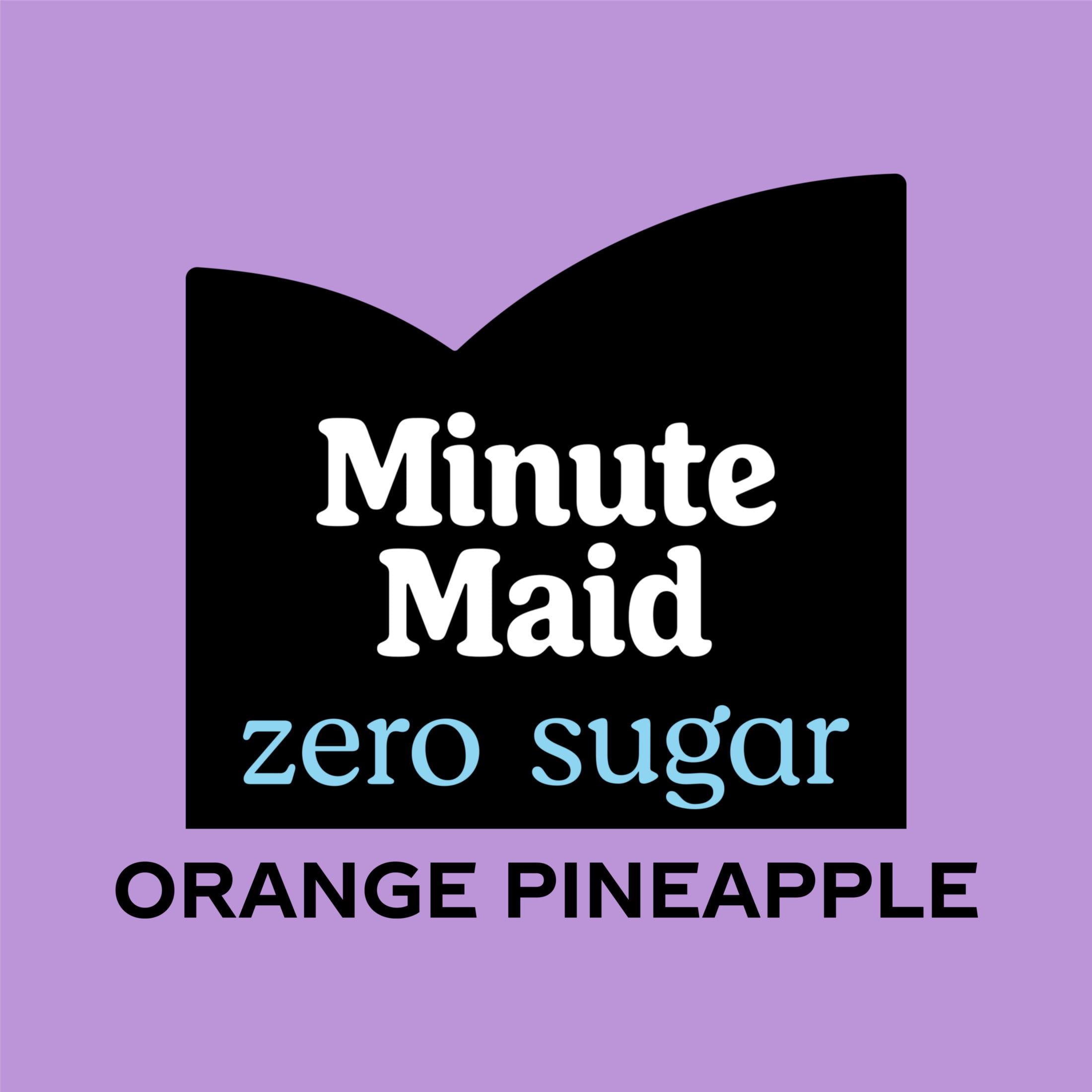 Minute Maid Zero Sugar Orange Pineapple Juice Drink Bottle, 52 fl oz