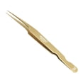 thumbnail image 5 of 6PCS Complete Golden Titanium Coated Eyelash Extension Tweezers Set In Copper Color Glitter Magnetic Kit - Made of Japanese Stainless Steel, 5 of 7