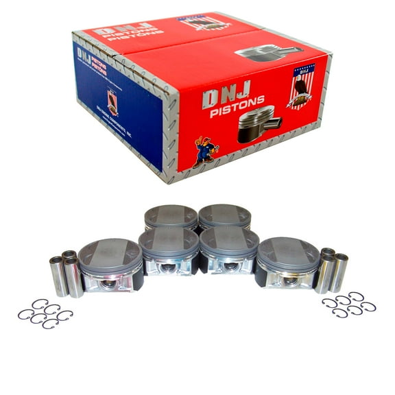 DNJ P645 Std. Complete Piston Set Fits Cars & Trucks 02-09 Infiniti Nissan Altima 3.5L DOHC 24v