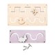 thumbnail image 1 of Tablero Sensorial Piezas de Juguete Materiales de Enseñanza Materiales de Tablero Ocupado para Guardería Preescolar + Tablero Ocupado Montessori Acces , EstiloF CUTICAT Junta de niños ocupados, 1 of 8